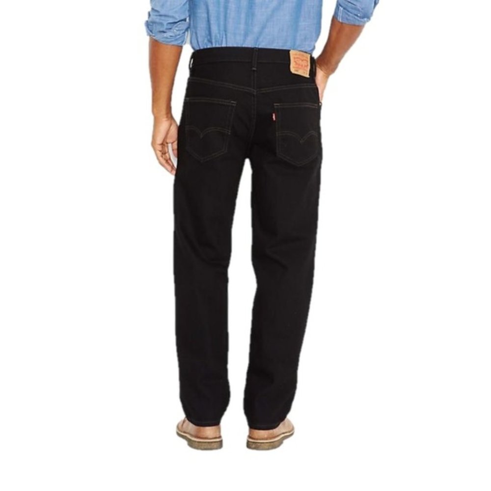 40x32 Levis 550 Washed Black Relaxed Fit 40 x 32 - Picture 2 of 11